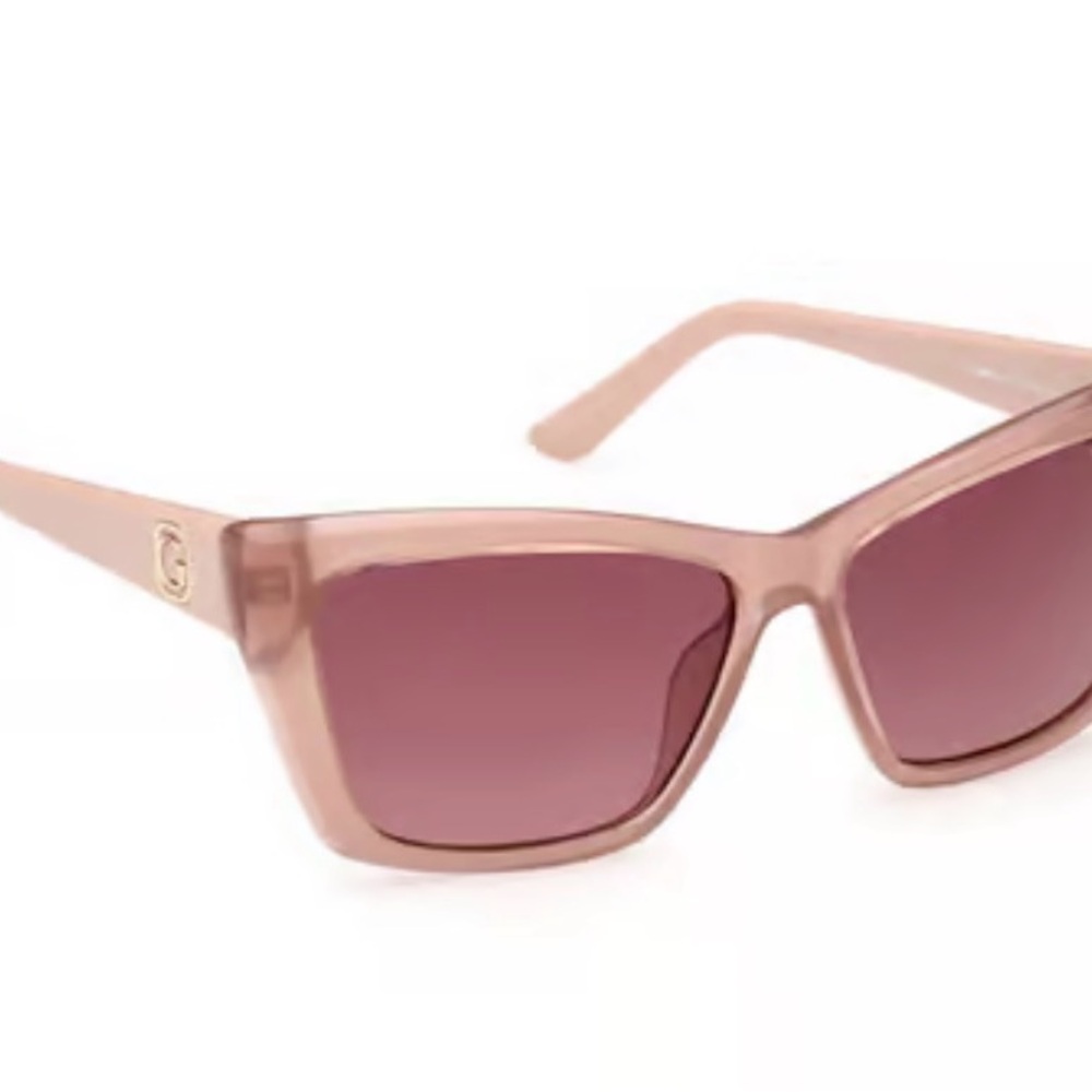 Guess Pink & Gold Cat-Eye Sunglasses – Brand New - Picture 4 of 7